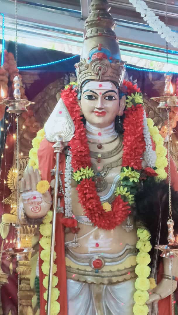 Lord Murugan with vel