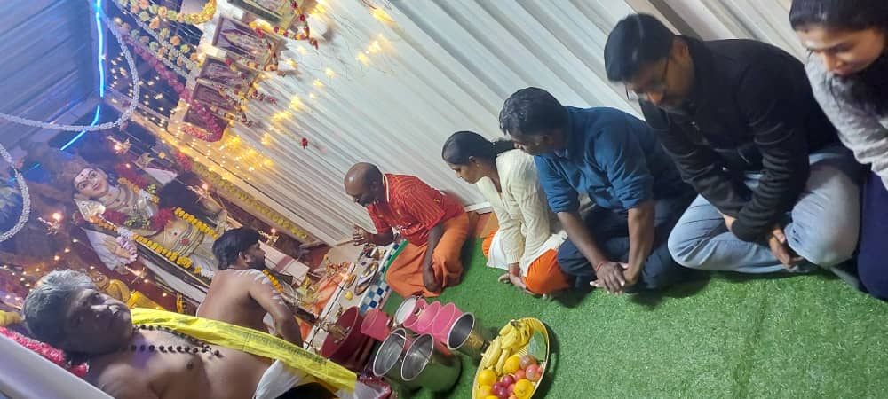 Temple pooja — 16 May 2025
